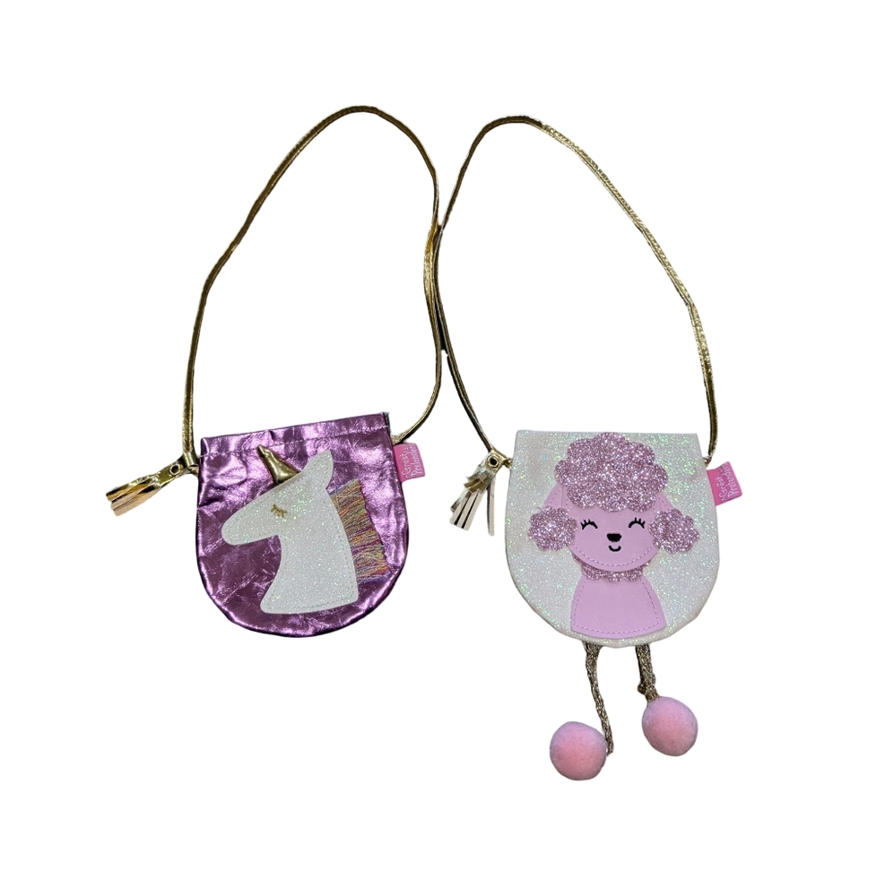 Great Pretenders Petite Kids Purses Unicorn & Poodle Set
